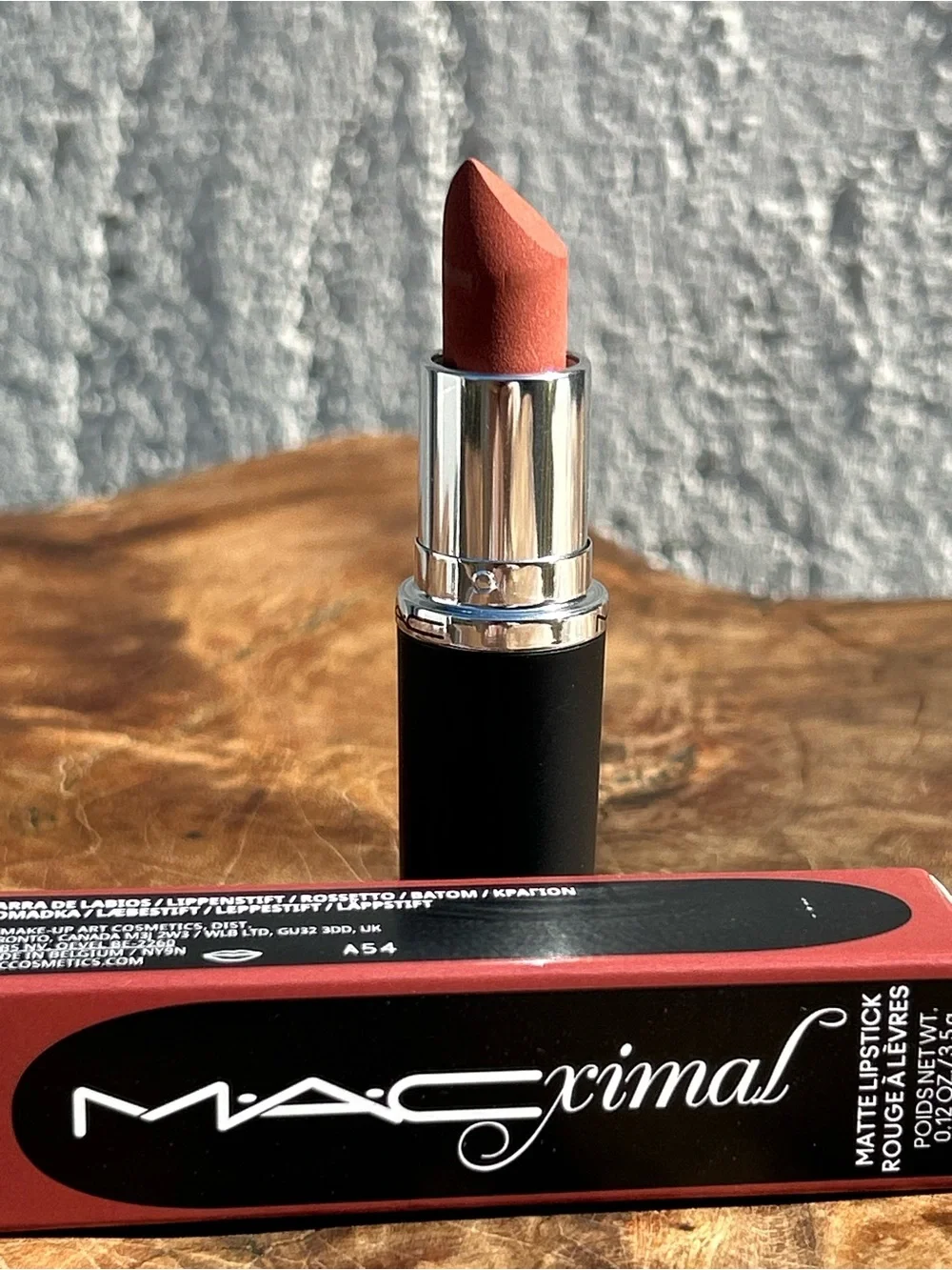 MAC Cosmetics Lipstick - Warm Teddy (Nude Brown-Pink) - Picture 3 of 3